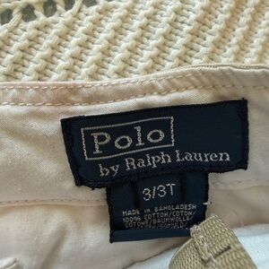 Polo by Ralph Lauren Beige Knit Top